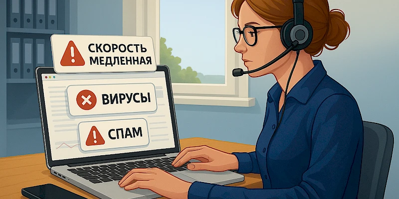 Проблемы с сайтом из-за отсутствия технической поддержки