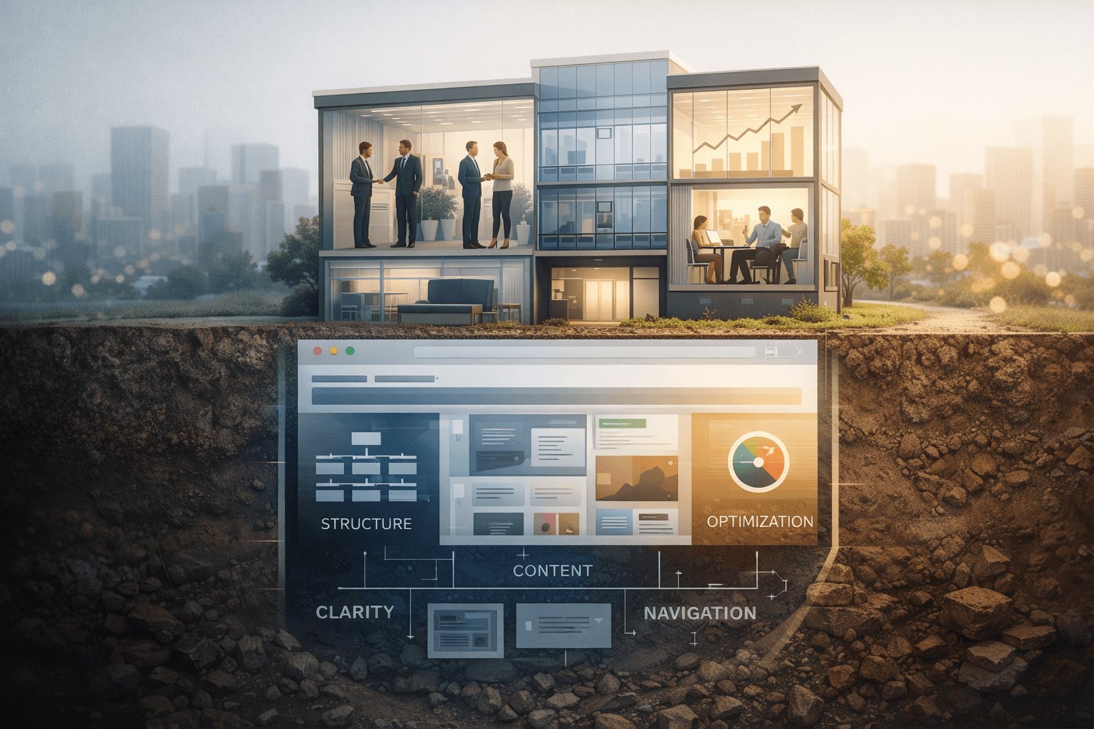 Оптимизация сайата как основа бизнеса